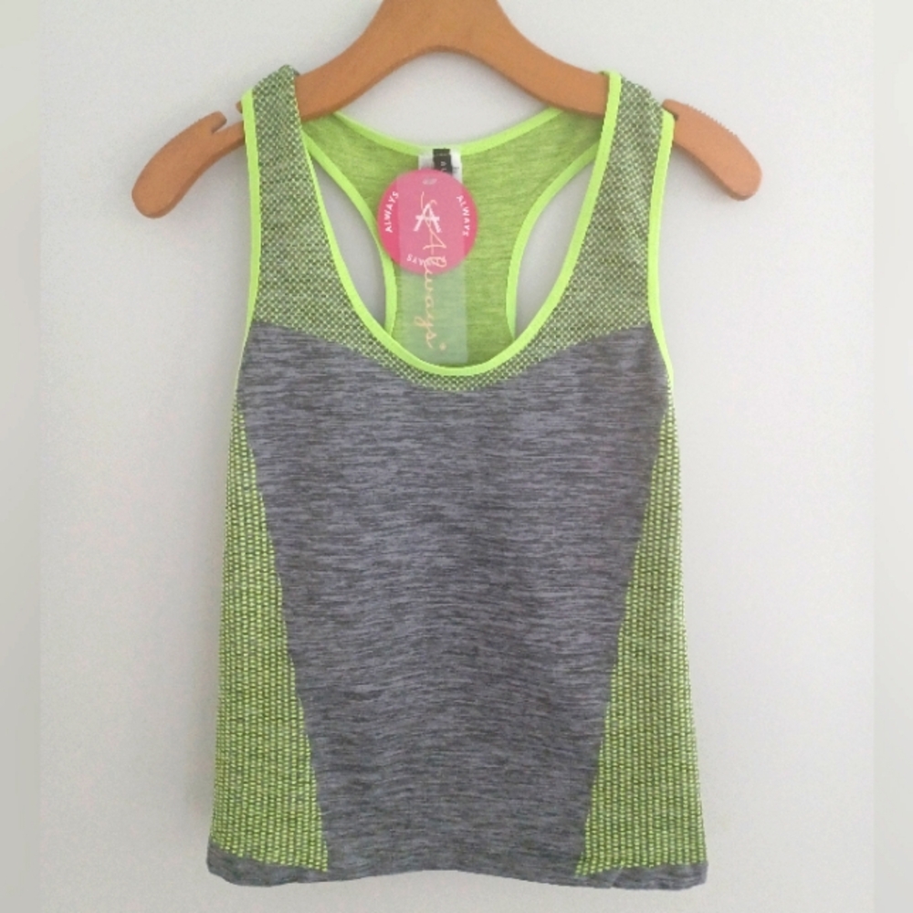 Neon Green Tank Top (Brand New)